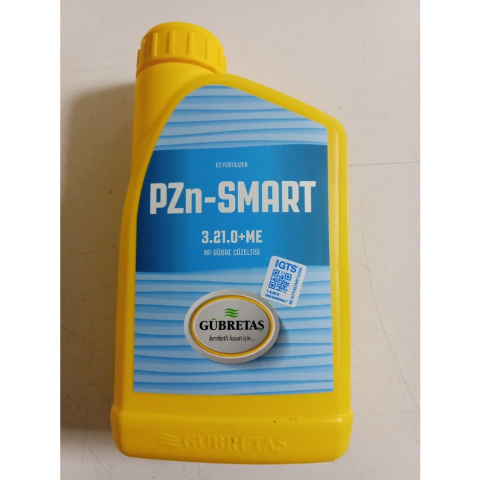 Gübretaş PZn Smart 1 Lt 3.21.0+ME Sıvı Gübre