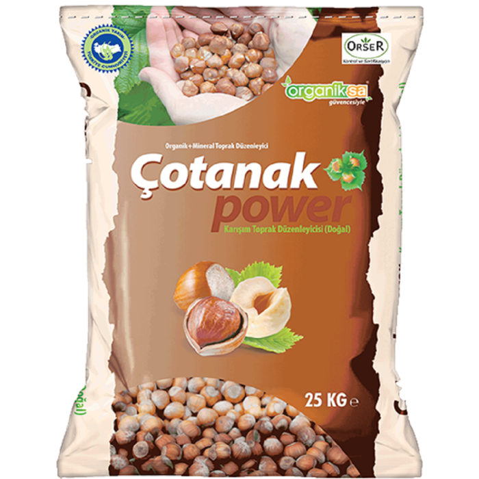 250 Kg Çotanak Power Organik Toprak Düzenleyici Leonardit Gübre (25 kg x 10 Torba)