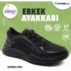 Forelli 47901-G Siyah Erkek Comfort Ayakkabı