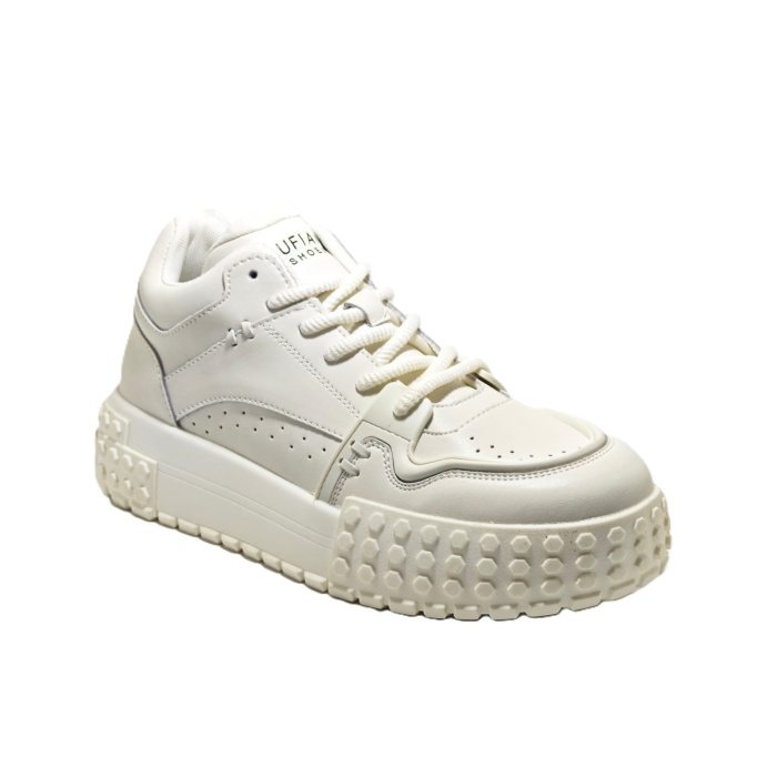 Lufıan BURTON 112230206 Beyaz Erkek Deri Günlük Sneakers