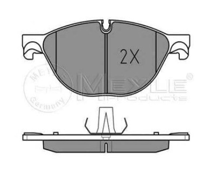 BMW F01 F02 F07 F10 F11 F12 F13 Ön Fren Balatası 252504519