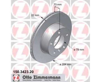 BMW E81 E87 F20 F21 F22 F23 Ön Fren Diski Takım 150342320