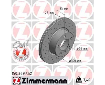 BMW F20 F21 F30 F31 F32 F33 F34 F36 Ön Fren Diski Spor Tip Delikli Takım 150349752