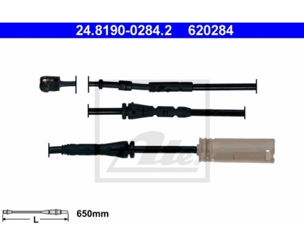 BMW E81 E82 E87 E88 E90 E91 E92 E93 03/2010 Sonrası Ön Balata Fişi 620284