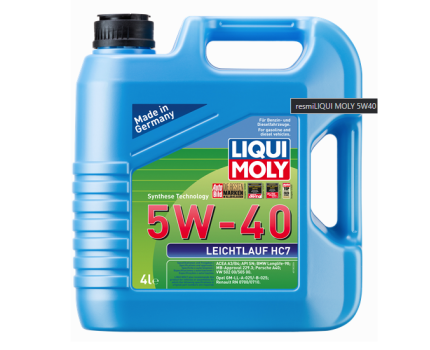 Liqui Moly 5w40 HC7 LEICHTLAUF Sentetik Motor Yağı 4 lt 1382