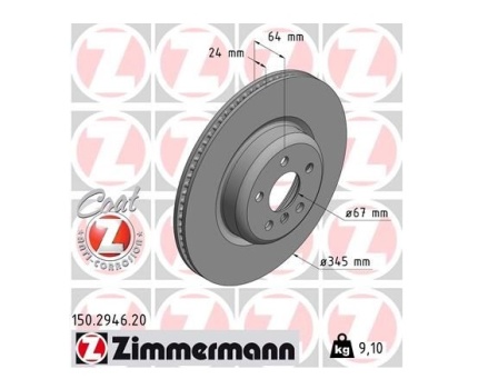 BMW G01 G02 G14 G15 G16 G20 G21 G22 G23 G30 G31 G32 Arka Fren Diski 150294620