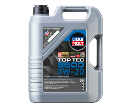 Liqui Moly Top Tec 6600 0w20 Motor Yağı 5lt 21411