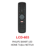 Lg Netflix Prime Video Movies Tuşlu Lcd Smart Led Tv Uzaktan Kumanda LCD-606