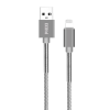 Force Cb610l Metal Örgü 100 Cm Lightning Usb Şarj Ve Data Kablosu