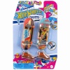 HXL17 Hot Wheels Skate Retro Temalı İkili Parmak Kaykay ve Ayakkabı Paketi