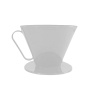 V60 Dripper Filtre Kahve Demleme Aparatı - Beyaz