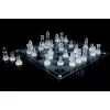 Glass Chess Cam Satranç Takımı (20 Cm X 20 Cm)