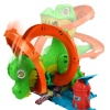 JBM73 Hot Wheels T-Rex ve İtfaiye İstasyonu Oyun Seti