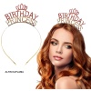 Birthday Princess Kristal Taç – Altın Kaplama