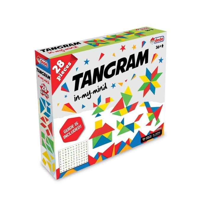 03698 Dede, Tangram 28 Parça