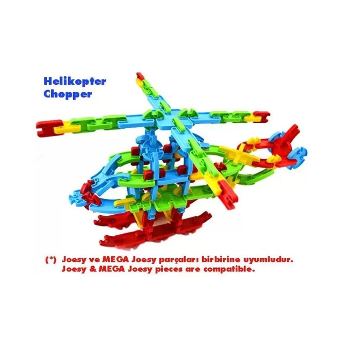 1546 Joesy Eğitici Blok Oyunu 250 Parça -Akçiçek