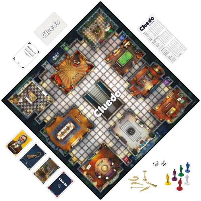 F6420 Hasbro Gaming - Cluedo +8 yaş