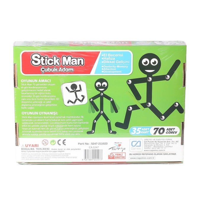 CAPLS-5247 Stick Man Çubuk Adam -Ca Games