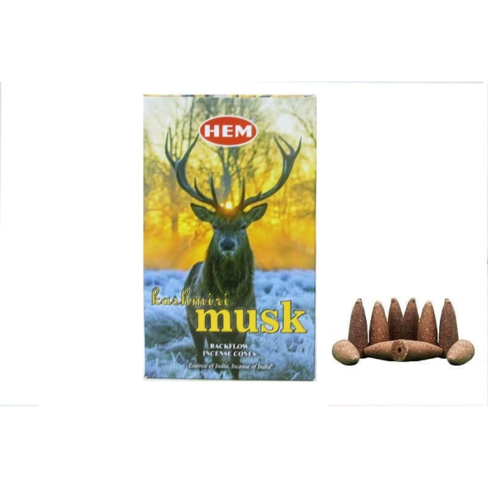 Kashmiri Musk Back Flow Cones 10lu