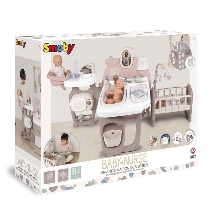 7600220376 Baby Nurse Bebek Oyun Merkezi -Smoby