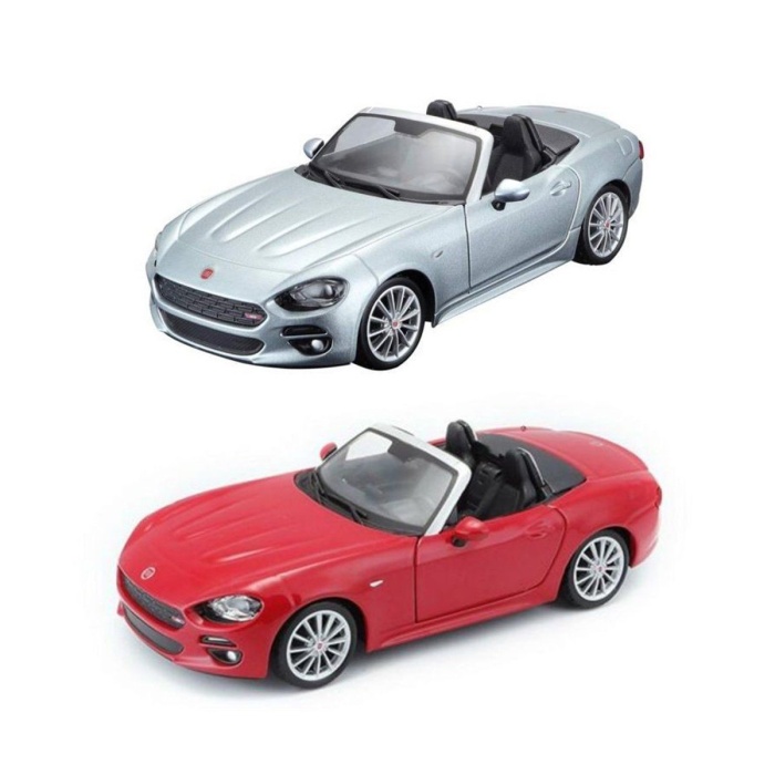 21083 Burago 1:24 Fiat 124 Spider Model Araba