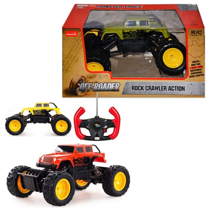 59100 1:18 Rock Crawler Uzaktan Kumandalı Aksiyon Aracı