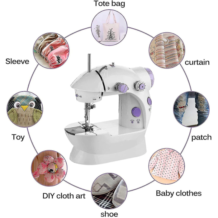 Mini Ev Dikiş Makinesi Pedallı Sewing Machine