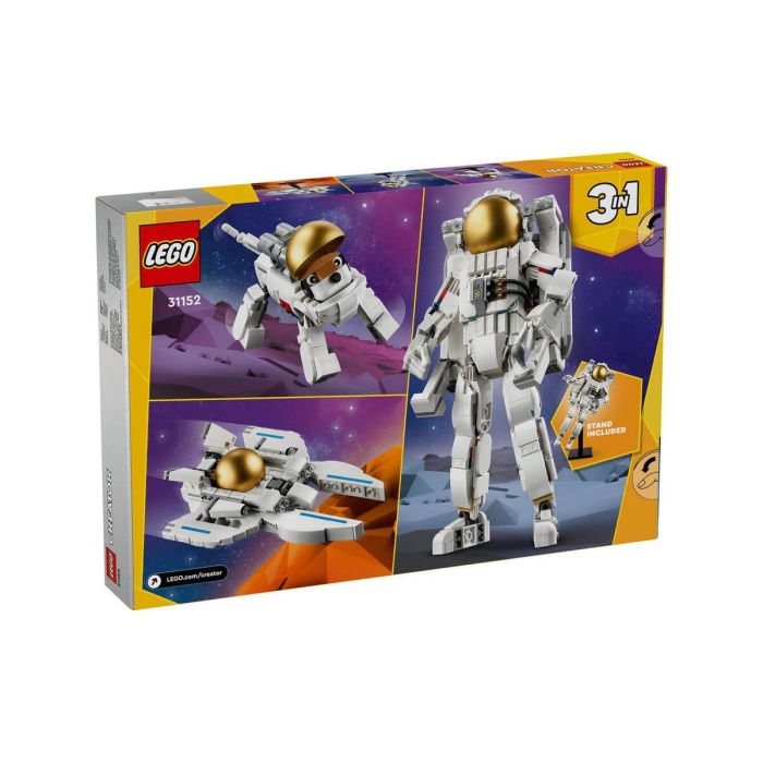 31152 LEGO® Creator 3’ü1 arada Uzay Astronotu 647 parça +9 yaş