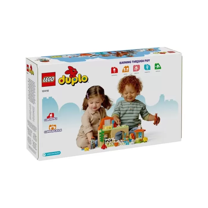 10416 LEGO® DUPLO® Çiftlik Hayvanlarının Bakımı 74 parça +2 yaş