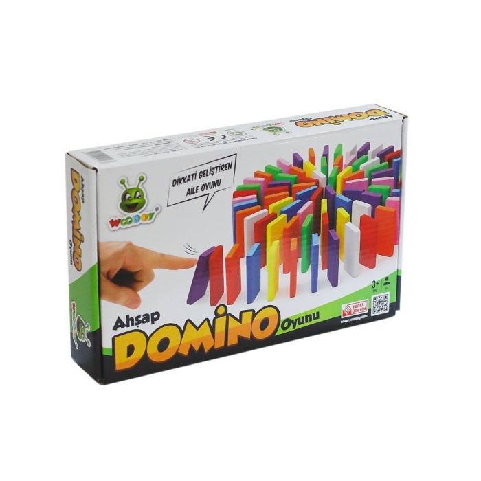 KR116 Ahşap Domino Oyunu -Karsan Oyuncak