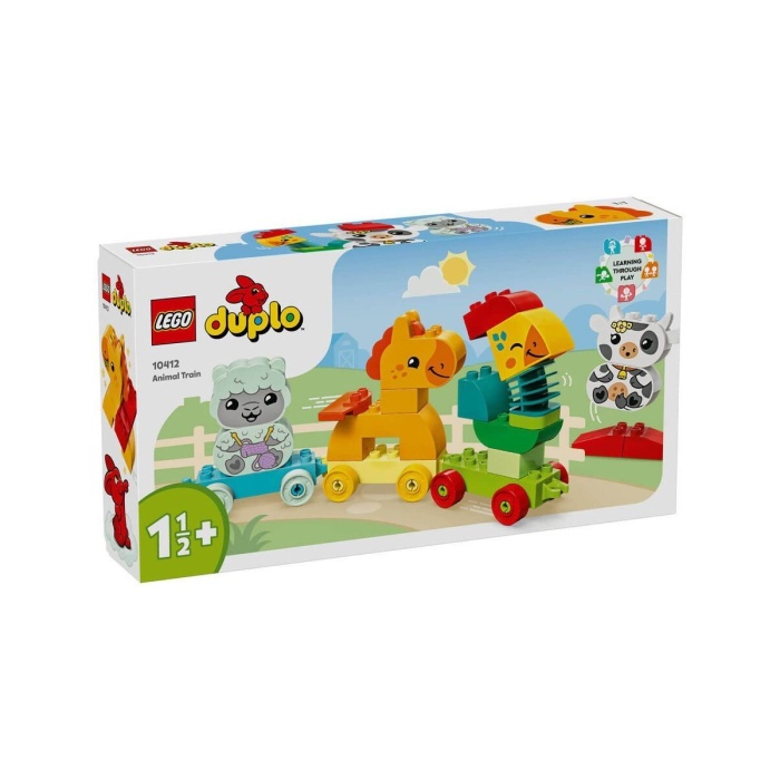 10412 LEGO® DUPLO® İlk Hayvan Trenim 19 parça +1,5 yaş