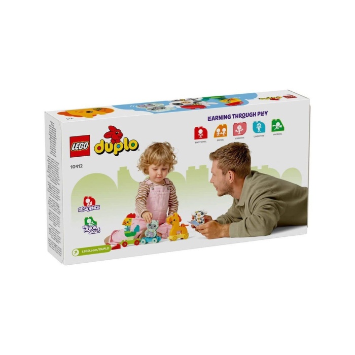 10412 LEGO® DUPLO® İlk Hayvan Trenim 19 parça +1,5 yaş