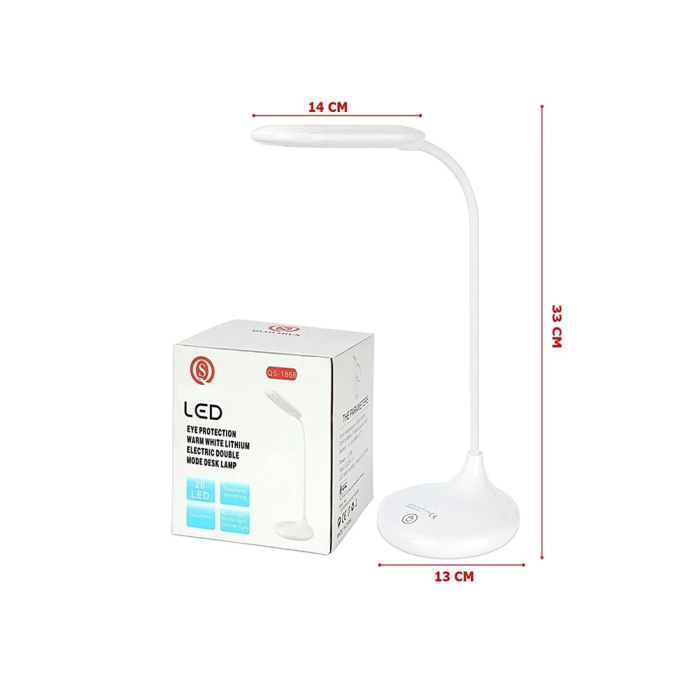 Şarjlı Sarı Ve Beyaz Renk Masa Lambası  Wt-005