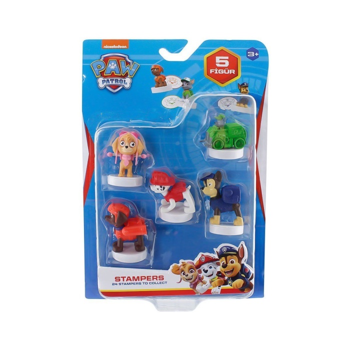 PMI PAW5040 Paw Patrol Stampers 5li Figür Seti -Necotoys