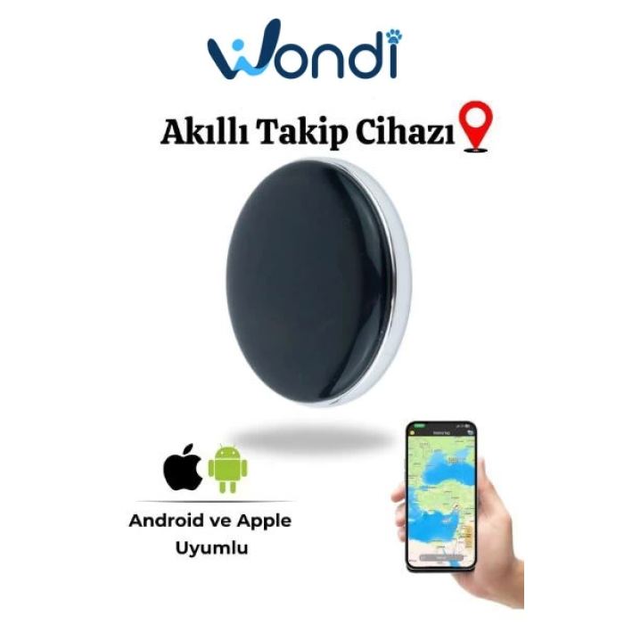 Ios & Android Uyumlu Airtag Akıllı Gps Takip Cihazı