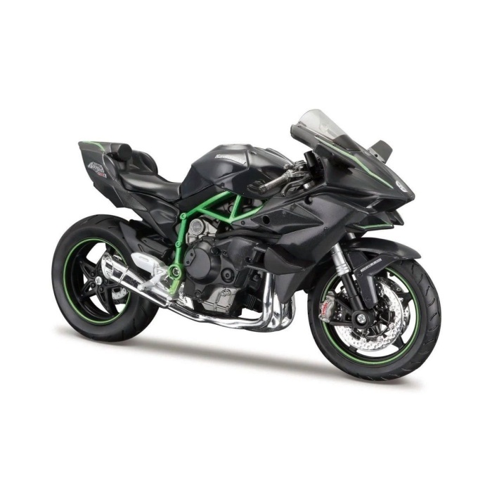 MAY 39025 Kawasaki Ninja H2 R Motosiklet 1:18 -Necotoys