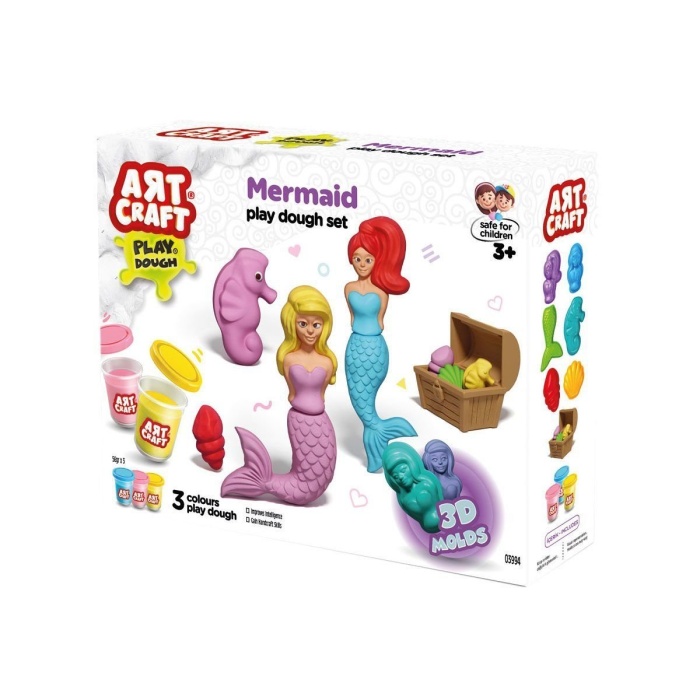 03994 Art Craft Deniz Kızı Hamur Set 168 Gr -Fentoys