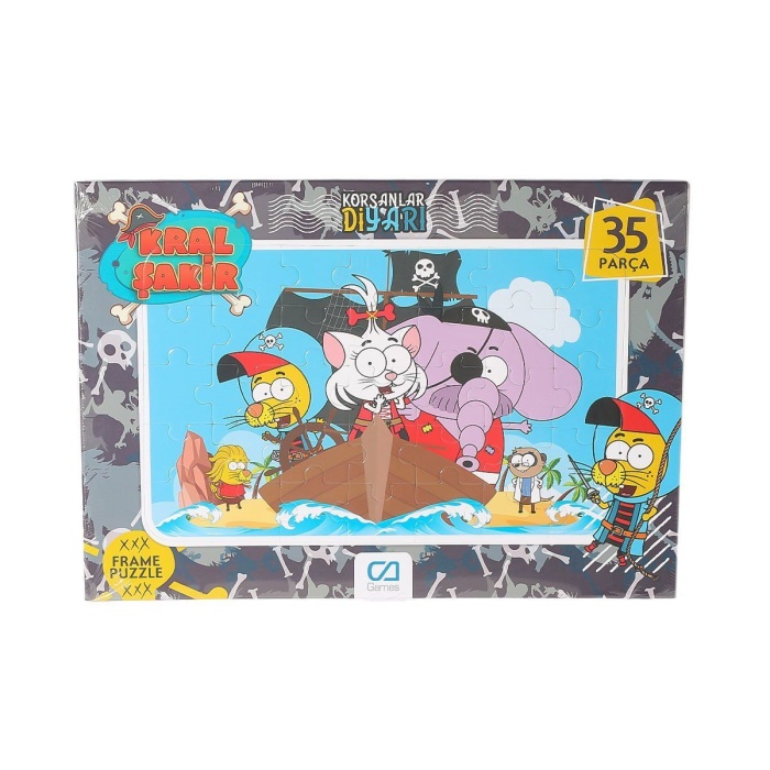 CAFRM-5049-5050 Kral Şakir Frame Puzzle 35 Parça