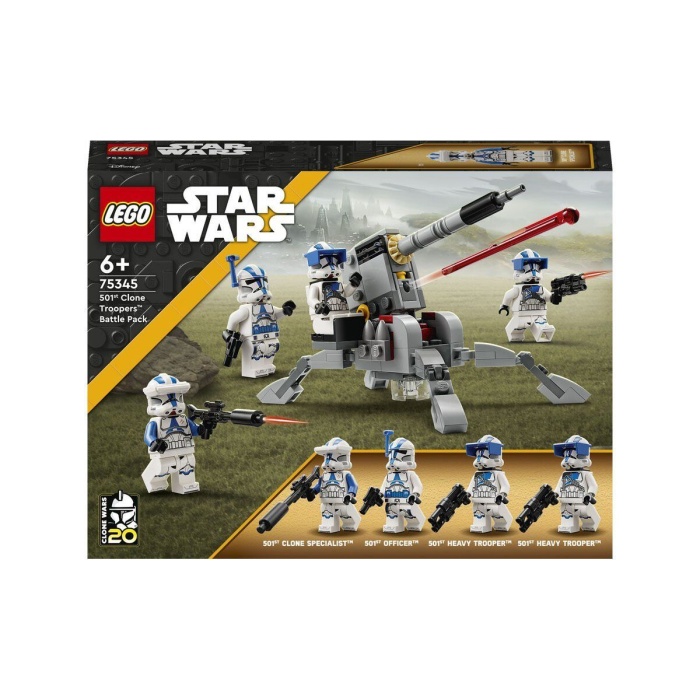 75345 Lego Star Wars 501. Klon Trooperlar Savaş Paketi 119 parça +6 yaş