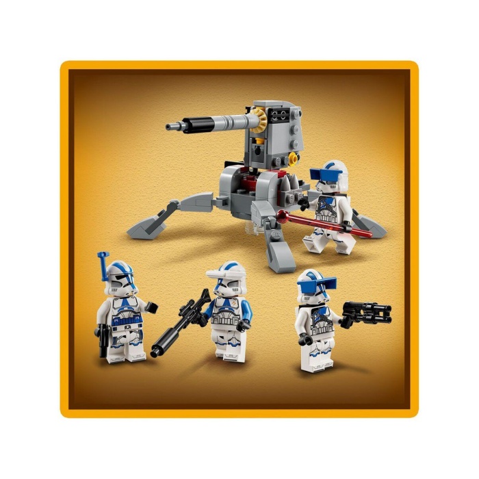 75345 Lego Star Wars 501. Klon Trooperlar Savaş Paketi 119 parça +6 yaş