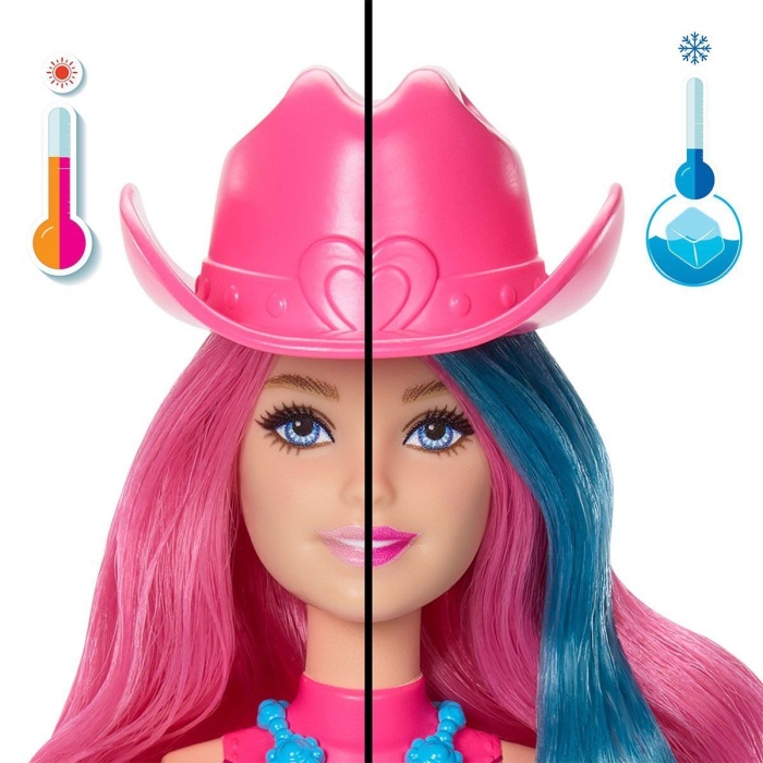 JCP01 Barbie Color Reveal - Renk Değiştiren Sürpriz Barbie Disco Star Serisi