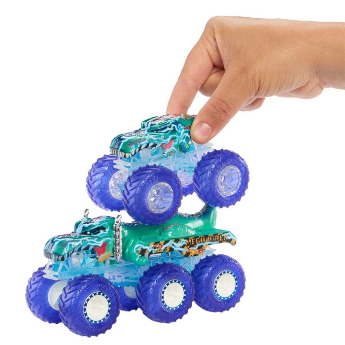 HYJ29 Hot Wheels Monster Trucks Power Smashers Çoklu Paket