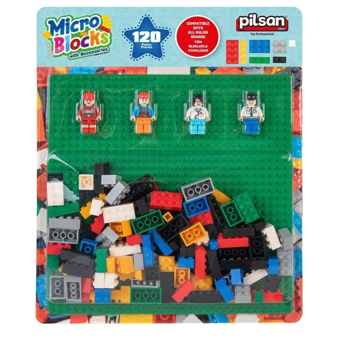 03 625 Pilsan Micro Bloklar 120 Parça