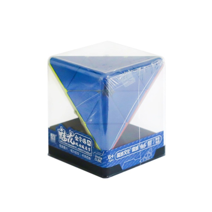 MF8845 MOYU MEİLONG PYRAMİD MAGNETİC CUBE PLASTİC BOX