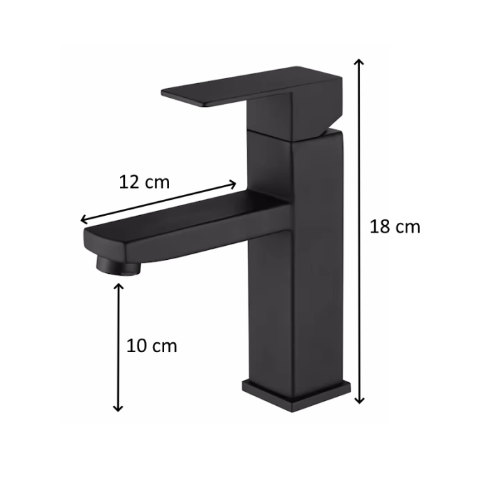 Siyah Lavabo Bataryası - 602B