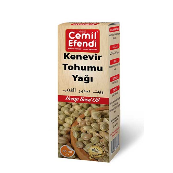 Kenevir Tohumu Yağ 50 Ml.