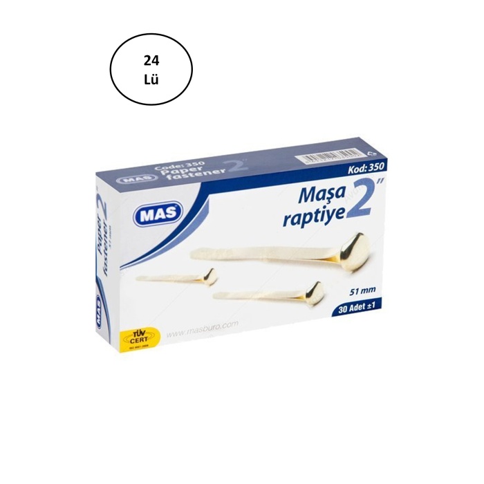 Mas Maşa Raptiye 51 Mm No:13 24lü