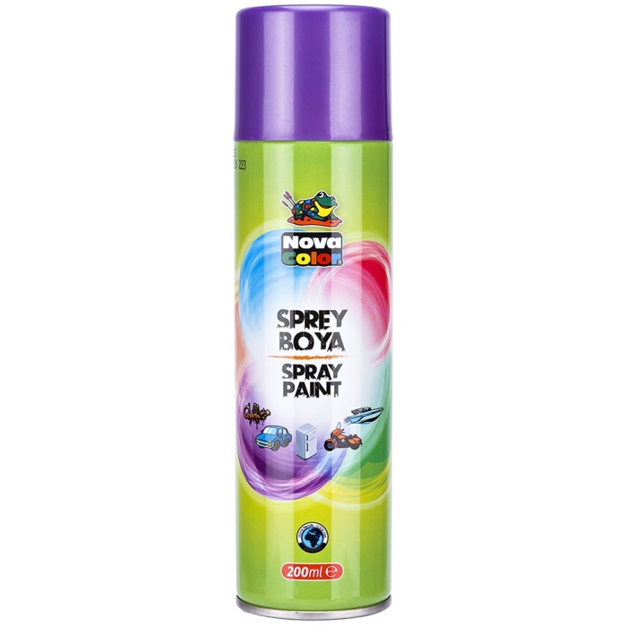 Nova Color Sprey Boya 200 Ml Mor