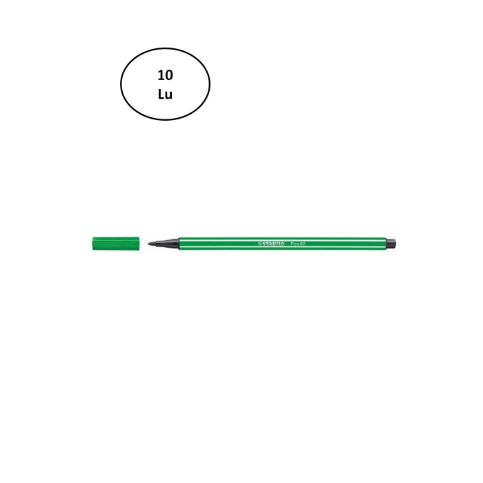 Umut Stabilo Pen 68 Mavi 68/36 10lu