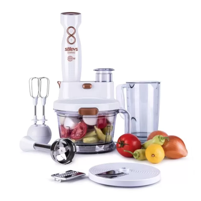 STİLEVS LİMİTLES EL BLENDER SET BEYAZ